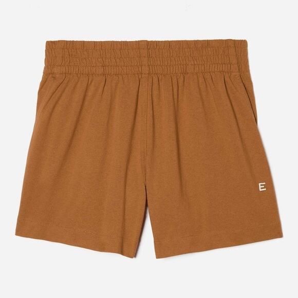 Everlane The Retro Jersey Short - S - Tawny Brown - Picture 1 of 8